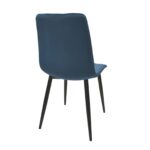 Стул Dc-90 (N63) Catifea Dark Blue+Black Legs — изображение 2