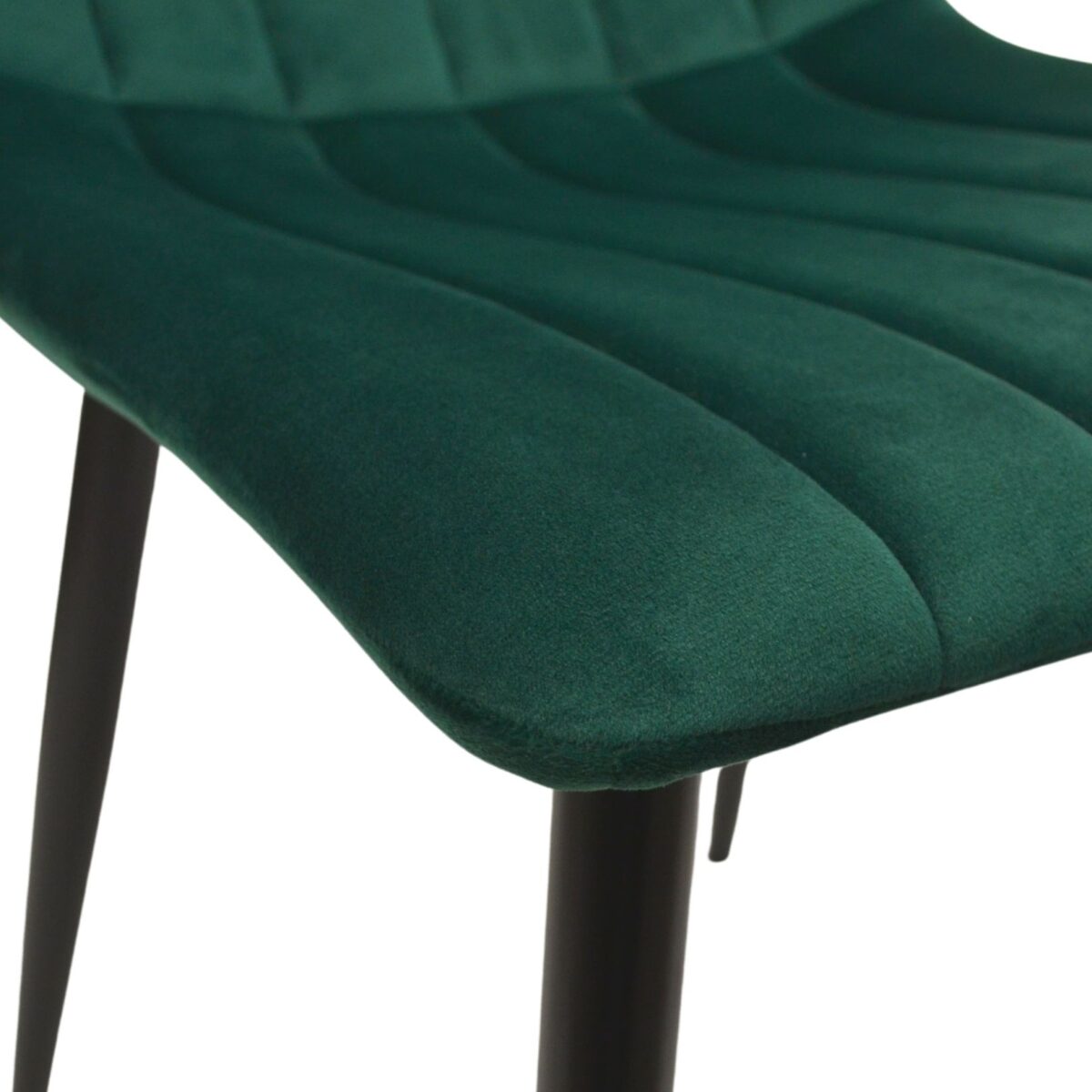 Стул Dc-90 (N57) Catifea Green+Black Legs — изображение 3