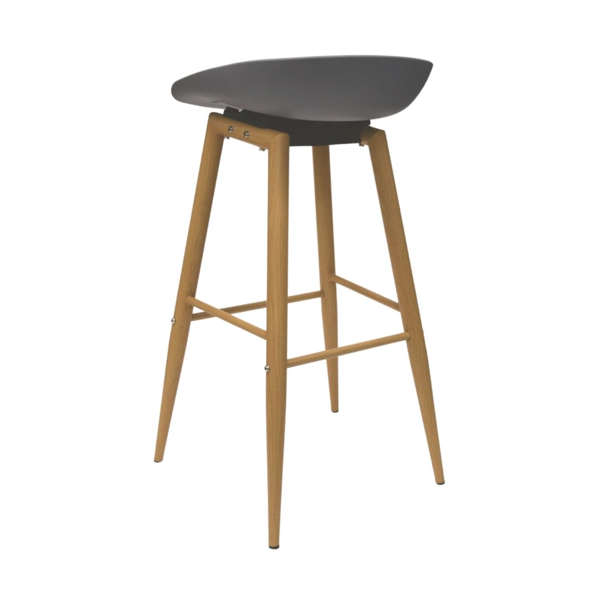 Hector Grey Bar Stool - Image 2