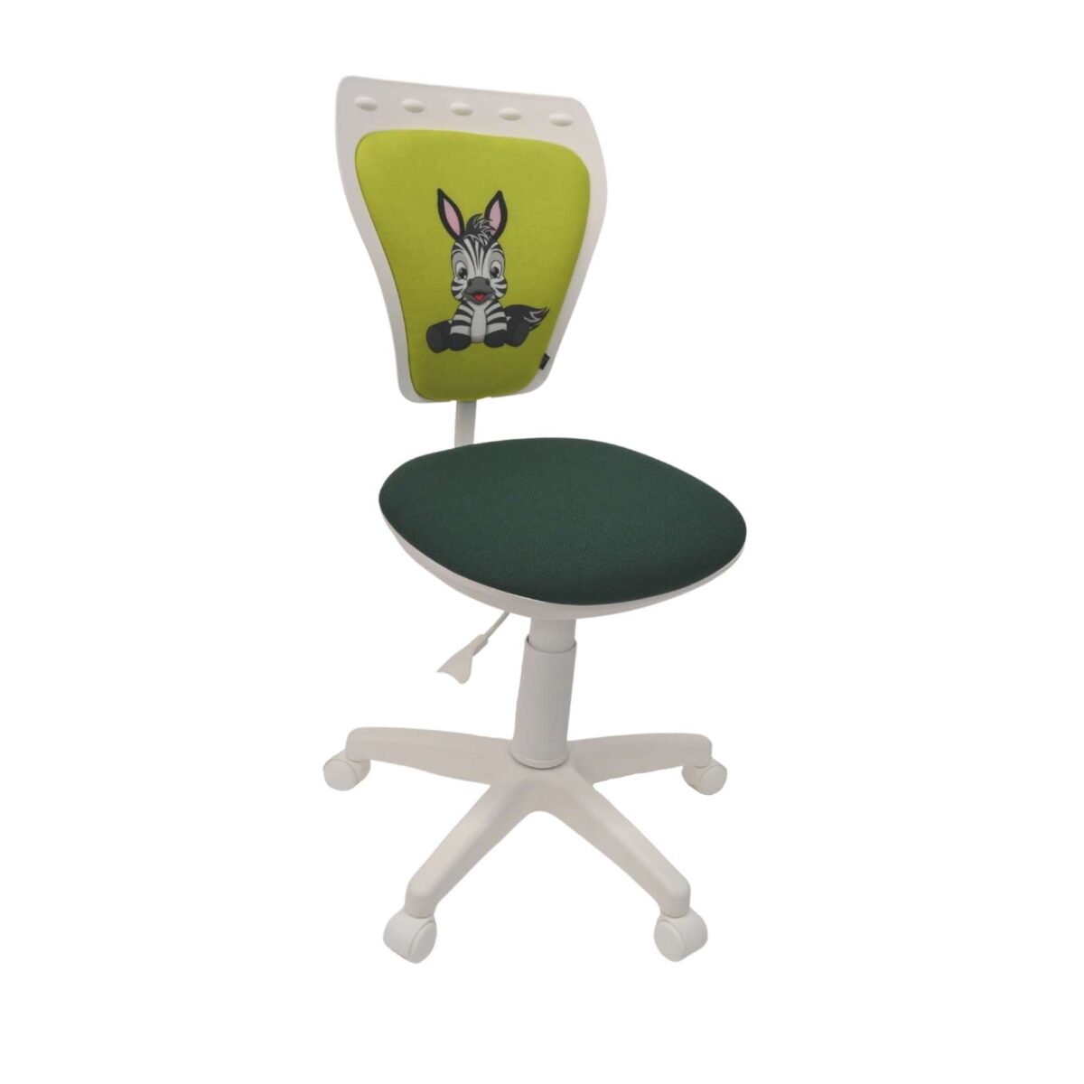 Children’s Armchair MINISTYLE GTS White Zebra Discover the MINISTYLE GTS White Zebra armchair for kids, perfect for the office or child's room! Comfortable and stylish, with a velvet upholstered seat and a rocking mechanism for height adjustment. Add an extra touch of style and comfort every day!