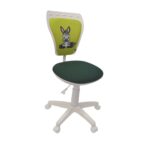 Children’s Armchair MINISTYLE GTS White Zebra Discover the MINISTYLE GTS White Zebra armchair for kids, perfect for the office or child's room! Comfortable and stylish, with a velvet upholstered seat and a rocking mechanism for height adjustment. Add an extra touch of style and comfort every day!