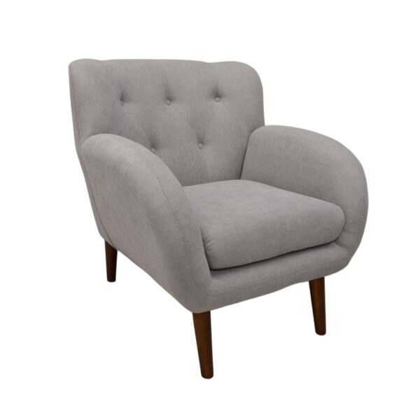 GLORY Grey Armchair Add a touch of comfort and elegance with the GLORY Grey armchair! Made from quality materials and featuring a modern design, this armchair fits perfectly into any space, making it ideal for the office or living room. Relaxation and style, all in one place!