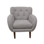 GLORY Grey Armchair - Image 2