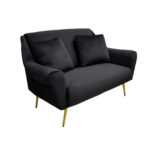 Диван GLORIOSA 2 Black Диван GLORIOSA 2 Black – это роскошь и изысканность для вашего интерьера. С прочным корпусом из фанеры и мягкой обивкой из бархата, он обеспечивает комфорт и стиль. Идеальные размеры и утонченный дизайн делают его центром внимания в любом пространстве.