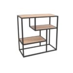 Athena Mini Shelf Discover the Athena Mini Shelf, perfect for offices or homes. With a sturdy metal structure and 2 open shelves, it is ideal for storing office supplies. Compact and functional, with a width of 80 cm and a height of 91 cm, it optimizes any space. Choose efficiency!