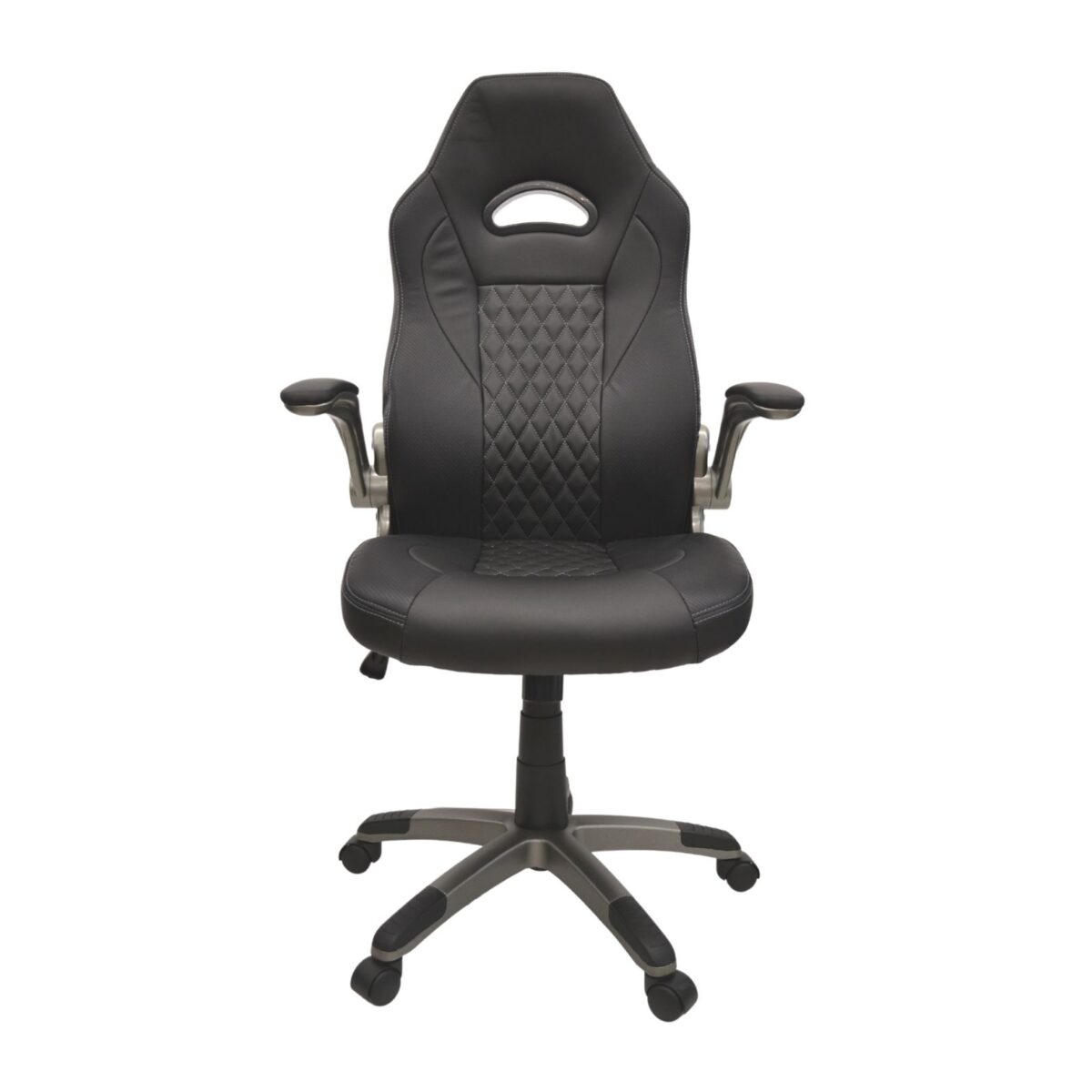 Office Armchair F-86 Black/Grey - Image 2