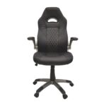 Office Armchair F-86 Black/Grey - Image 2
