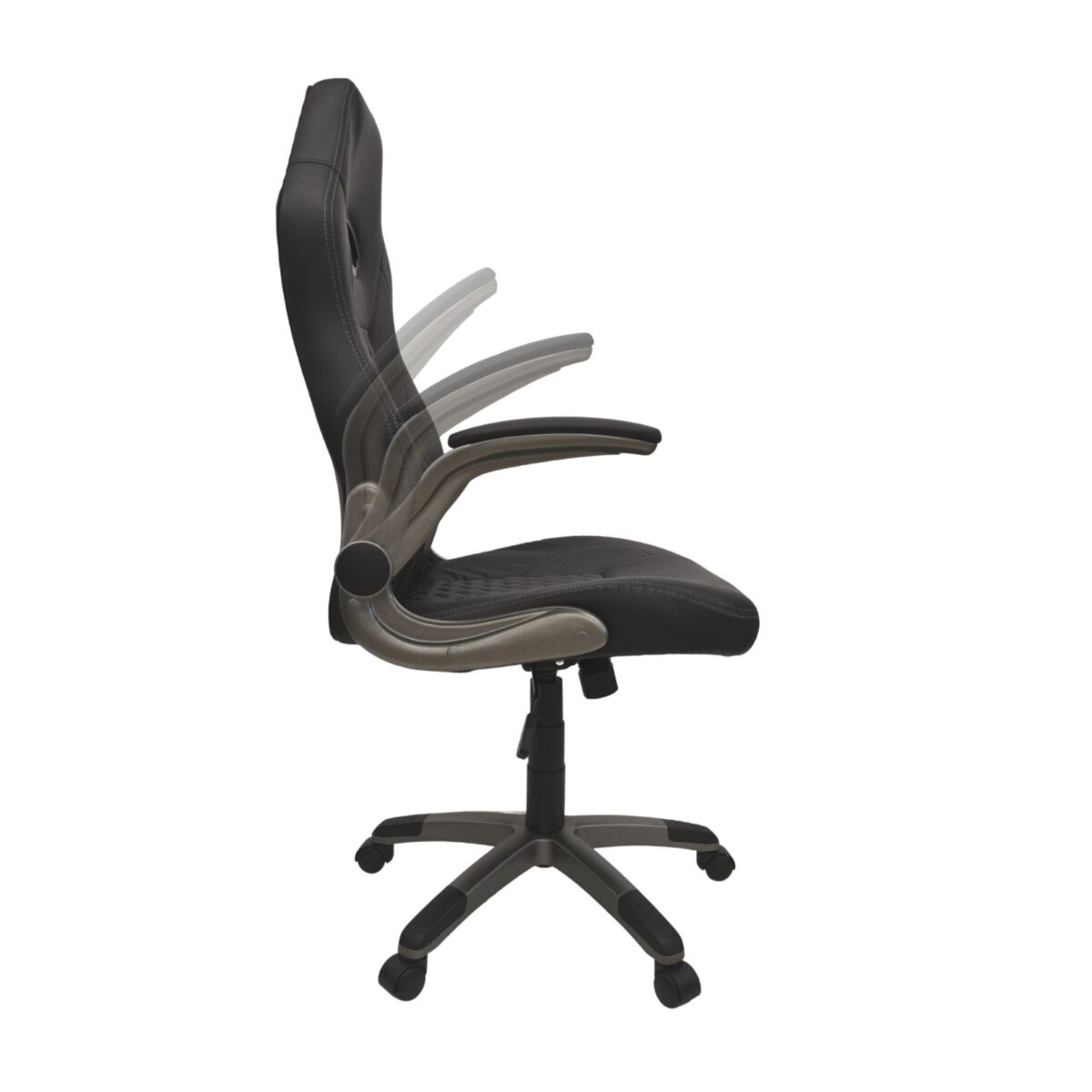 Office Armchair F-86 Black/Grey - Image 4