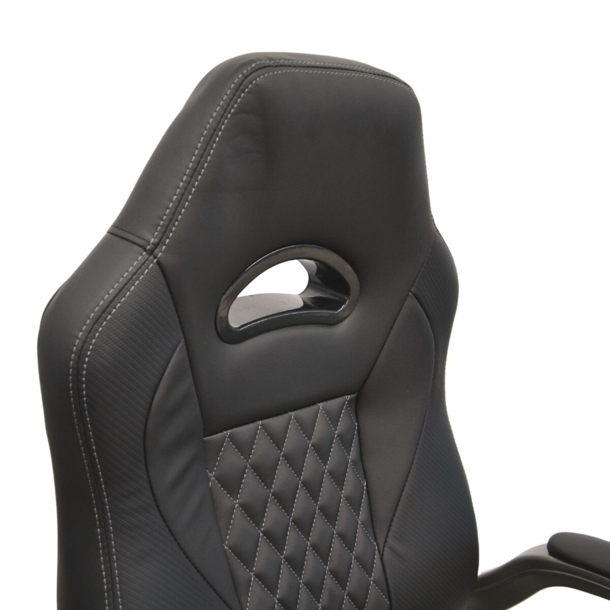 Office Armchair F-86 Black/Grey - Image 5