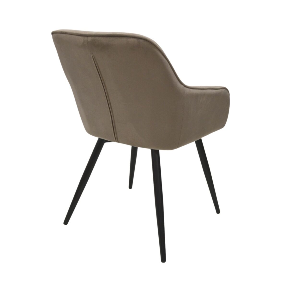 Iris Beige Chair with Black Legs - Image 4