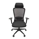 Office Armchair M77A Black - Image 4