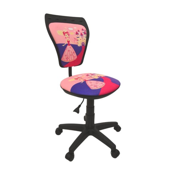 MINISTYLE GTS Pink Armchair for Kids Discover the MINISTYLE GTS armchair for kids in pink, perfect for little princesses! Built from quality materials, with adjustable height and an attractive design, this chair falls into the Office Chairs and Children's Furniture category, offering comfort and style. Choose comfort and modern design for your child's desk!