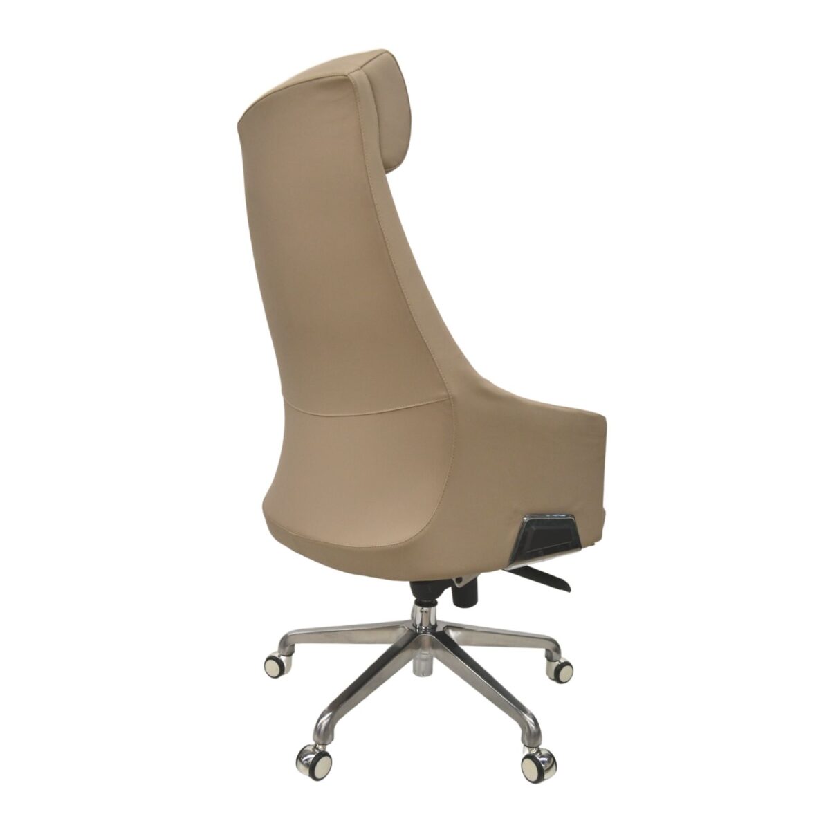 POLARD Light Brown Office Armchair - Image 4