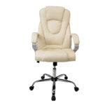 Office Armchair BX-0050 Beige - Image 3