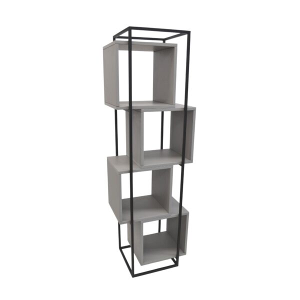 Стеллаж Cubus Grey Descoperă Raftul Cubus Grey, ideal pentru birou sau locuință. Cu o structură metalică rezistentă și 4 polițe deschise, acest raft îți oferă soluții eficiente de depozitare pentru birotică și consumabile. Disponibil și în alte nuanțe, se potrivește perfect în orice decor.