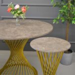 FELICIA Console Cleaf Floral + Golden Leg Ø35 - Image 4