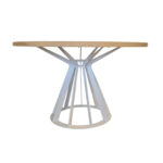 GLORIA PAL White Table Ø120 - Image 2
