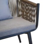 Tulip Brown Patio Chair - Image 2