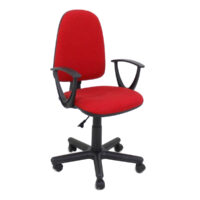 Prestige-C16 Office Armchair Red Discover the PRESTIGE-C16 office chair in red, ideal for productive work. Made from plastic and polyurethane foam, it offers comfort and adjustability thanks to its height and backrest adjustment mechanism. Perfect for the office!