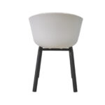 Стул Cortez-F White-Grey/Black Legs — изображение 4