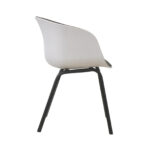 Стул Cortez-F White-Grey/Black Legs — изображение 3