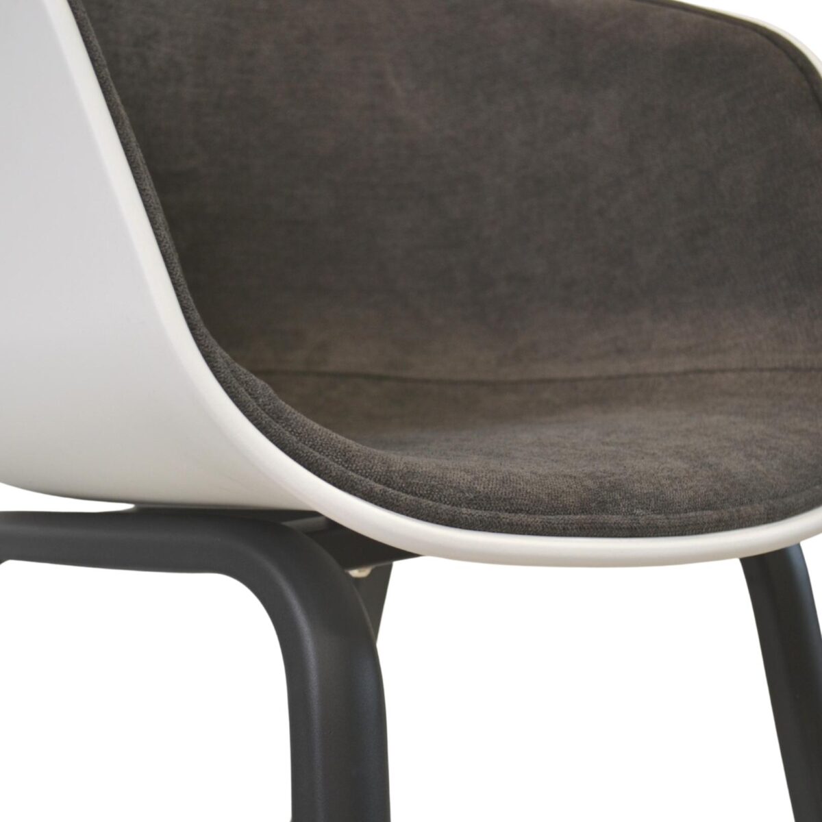 Стул Cortez-F White-Grey/Black Legs — изображение 5