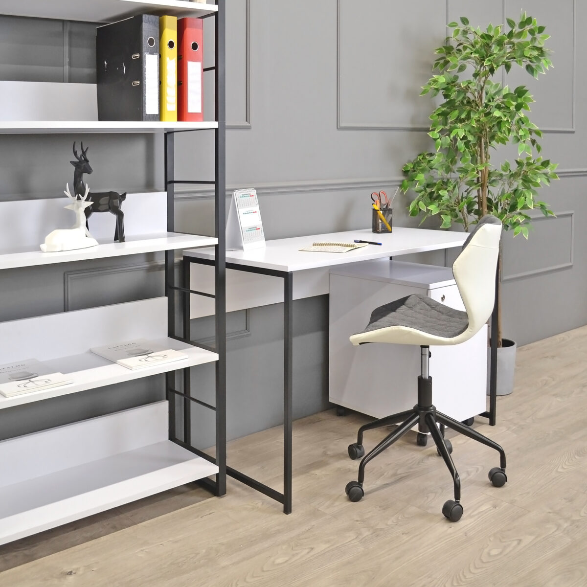 Table B-120 Slim (120x60) Grey - Image 4