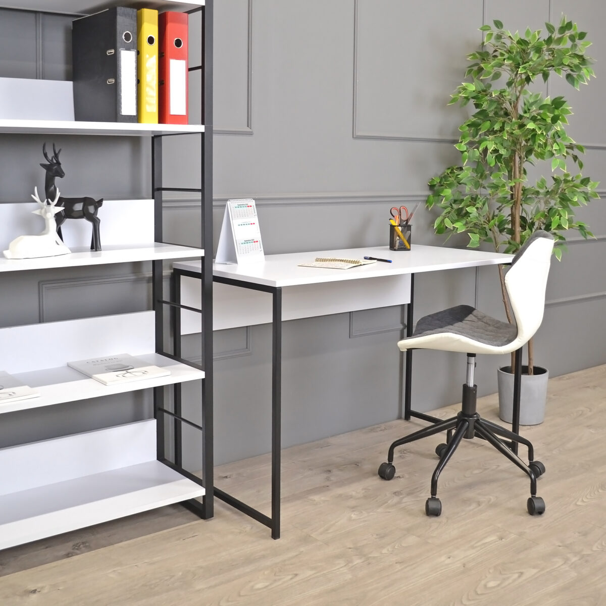 Table B-120 Slim (120x60) Grey - Image 6