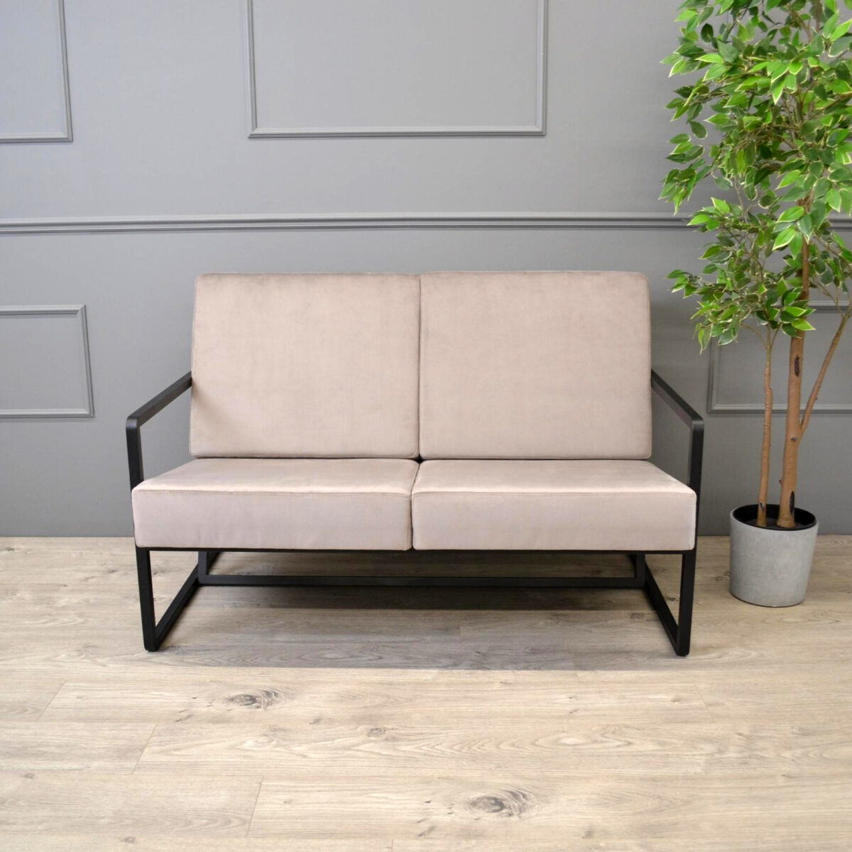 Milton Cappuccino Sofa - Image 8