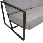 Milton Dark Grey Sofa - Image 5