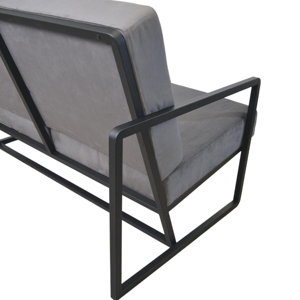Milton Dark Grey Sofa - Image 6