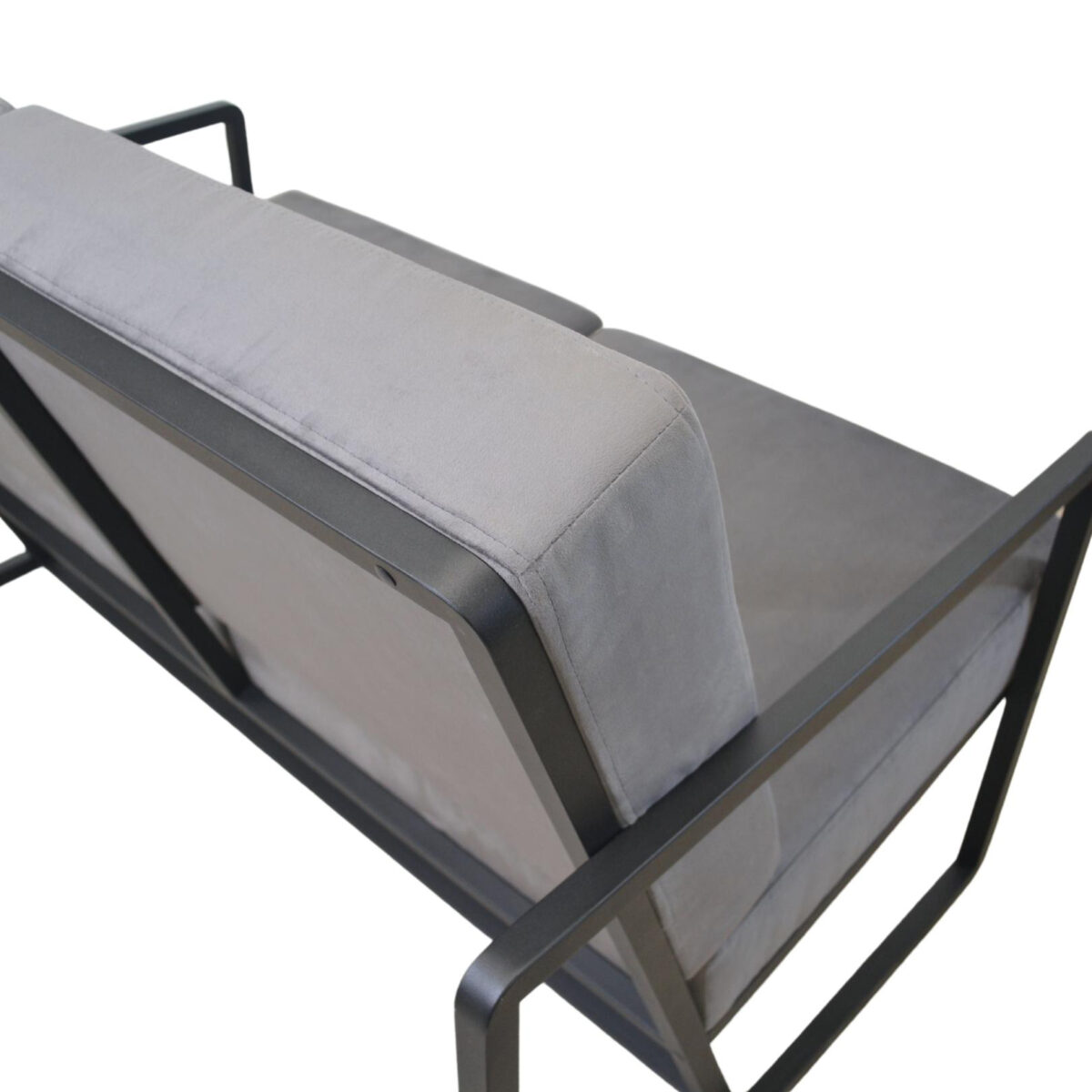 Milton Dark Grey Sofa - Image 7