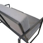 Milton Dark Grey Sofa - Image 7