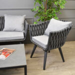 Elize Grey Patio Chair - Image 8