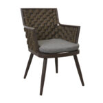 Fiesta Brown Patio Chair Discover the Fiesta Brown Terrace Chair, ideal for Horeca furniture and gardens! Lightweight, comfortable, and elegant, with a durable aluminum frame and water-repellent fabric. Height 80 cm, width 55 cm, supports up to 150 kg. Transform your terrace with style and comfort!