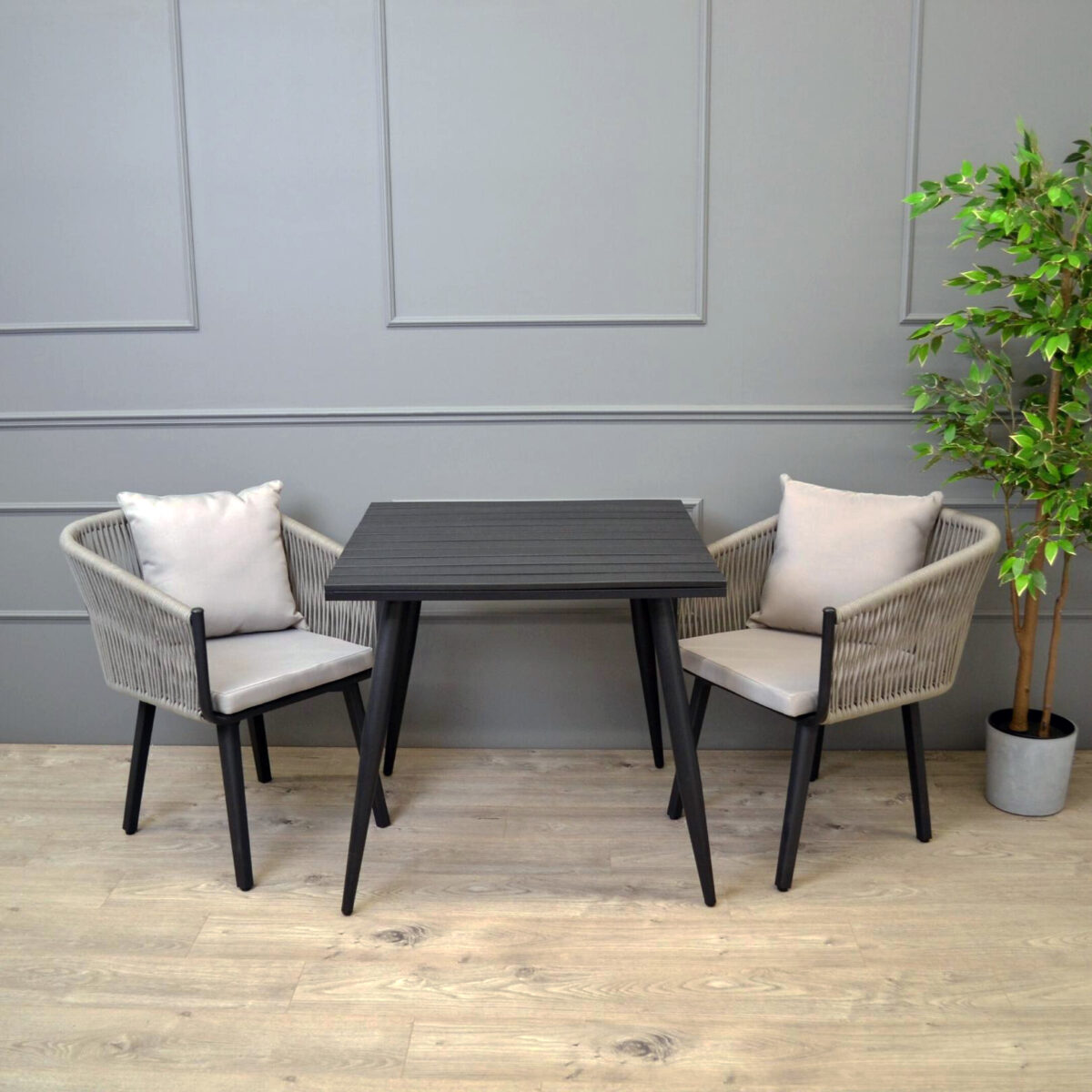 Tulip Black Terrace Table - Image 7