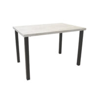 ADA Table Black Legs 115×68 Discover the ADA table with black legs, perfect for modern kitchens! With a laminated chipboard top of 115x68 cm and a functional design, this table offers comfort and style. Enhance your culinary experience with this essential piece of furniture!