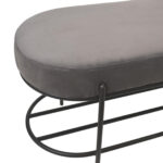 Otto Dark Grey Entrance Bench - Image 3