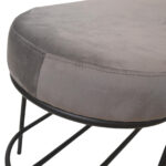 Otto Dark Grey Entrance Bench - Image 5