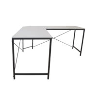 Foxtrot Corner Office Desk Discover the Foxtrot corner desk, perfect for modern offices! With an ergonomic design and a melamine chipboard top, it has ideal dimensions of 160 cm in length and 60 cm in depth. It stands at a standard height of 75 cm and features little feet with pads to protect the floor.