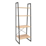 Amara Shelf Discover the Amara Shelf, the perfect solution for organizing your office or home. With a sturdy metal structure and 4 open shelves, this shelf provides an ideal space for stationery and supplies. Compact dimensions: 64 cm wide, 180 cm high.