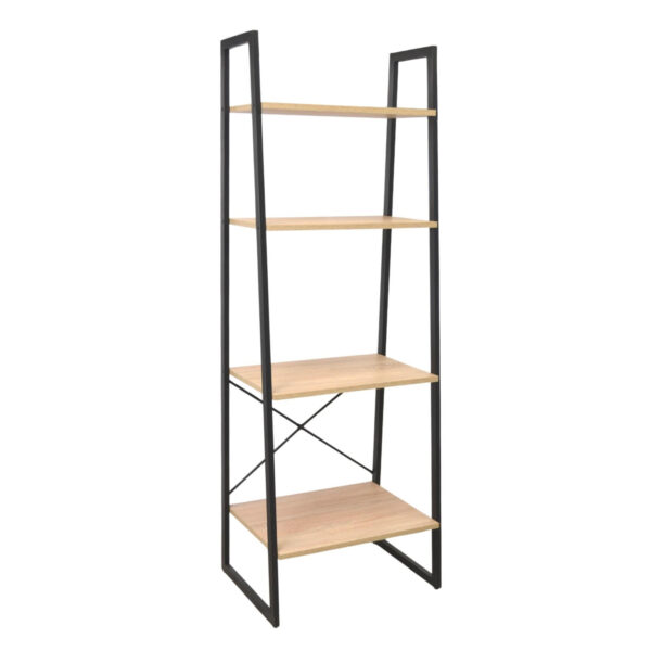 Amara Shelf Discover the Amara Shelf, the perfect solution for organizing your office or home. With a sturdy metal structure and 4 open shelves, this shelf provides an ideal space for stationery and supplies. Compact dimensions: 64 cm wide, 180 cm high.