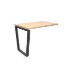 Trapezoidal Extension for B-150 Sonoma/Black Desk