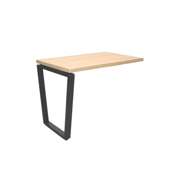 Trapezoidal Extension for B-150 Sonoma/Black Desk