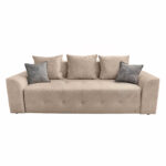 Francesca Extendable Sofa Discover the Francesca extendable sofa, elegant and comfortable, featuring a storage compartment and decorative cushions. Ideal for your living room, it easily transforms into a bed measuring 155 x 190 cm, combining style with functionality. Choose comfort and modern design!