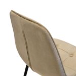 Chair M-01-3 (Hlr-9) Cappuccino Velvet + Black Legs - Image 8