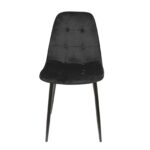 Chair M-01-3 (Hlr-66) Velvet Black + Black Legs - Image 6