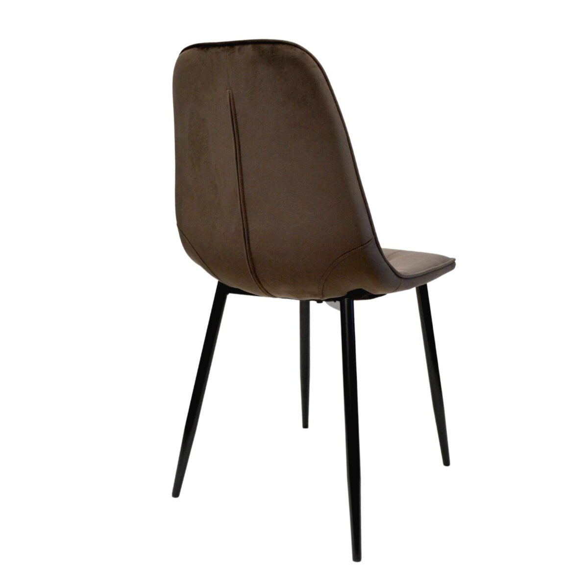Стул M-01-3 (Hlr-49) Catifea Brown+Black Legs — изображение 4