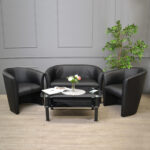 Club Duo Eco 30 Black Sofa - Image 2