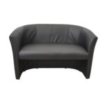 Club Duo Eco 30 Black Sofa - Image 6